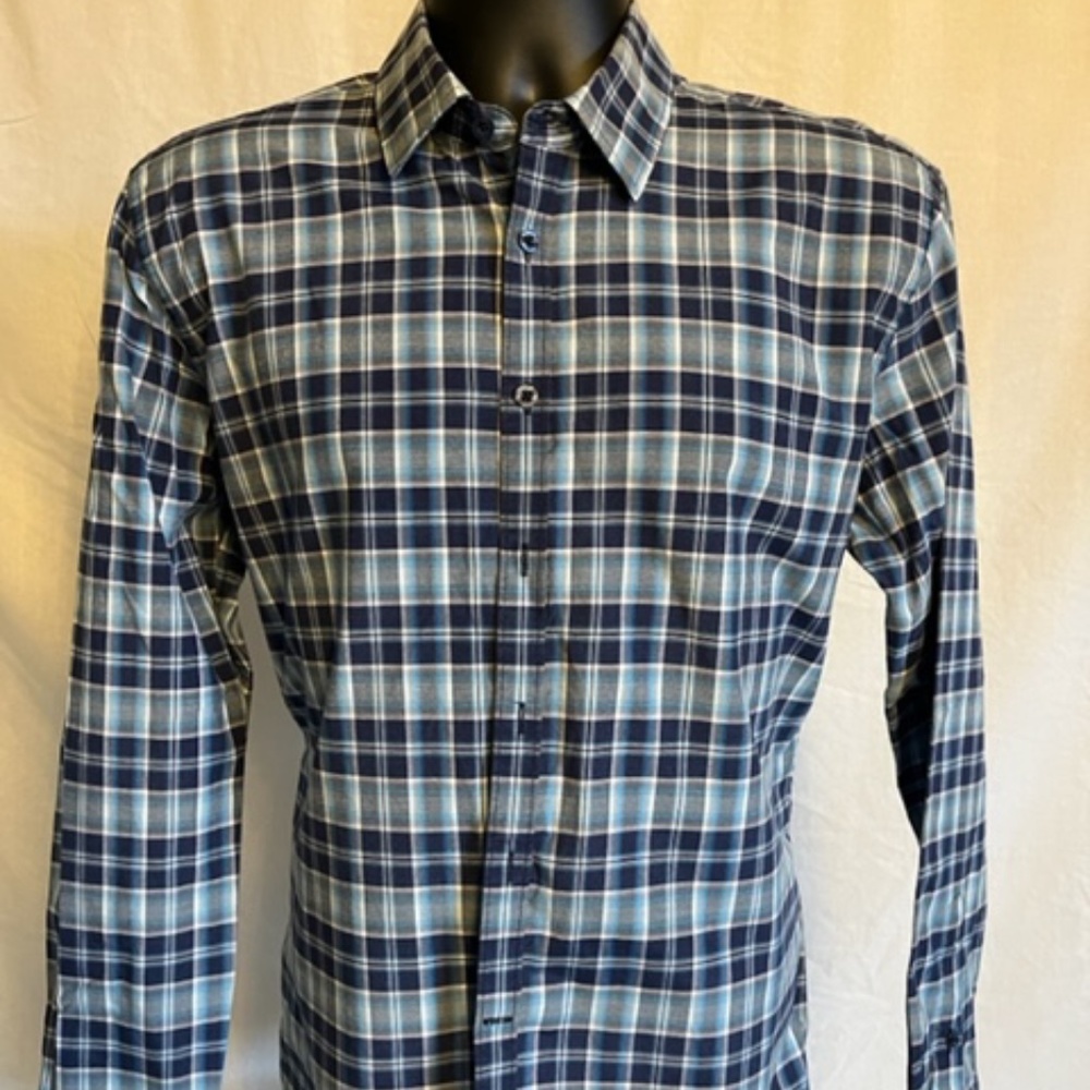 Sovereign Code Plaid Shirt, Med.